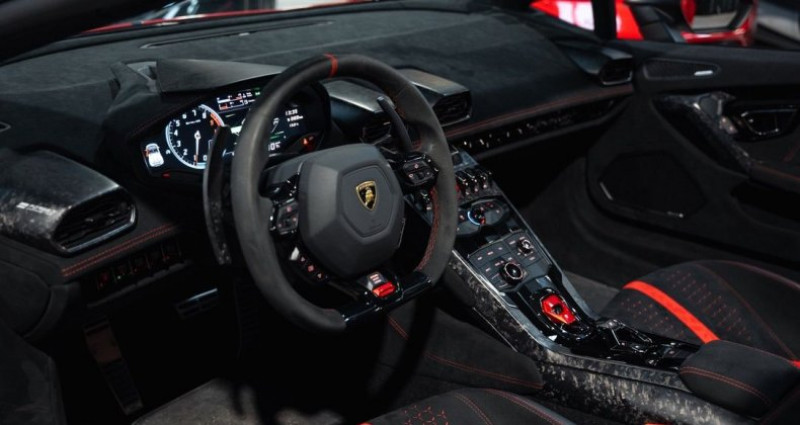 Lamborghini Huracan PERFORMANTE SPYDER LP 640 V10 5.2L | PPF LIFT CARBONE Forg   occasion  Saint Michel Sur orge - photo n6